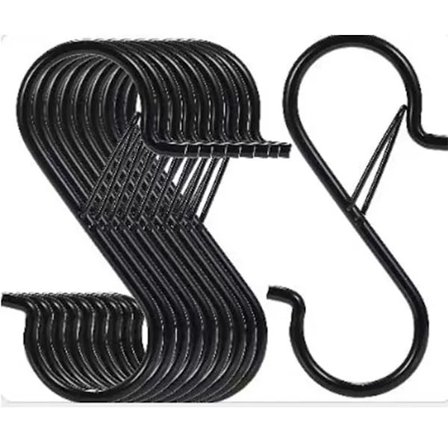 30 st S-krokar för upphängning Rostfria S-hängkrokar S-krokar 30 st