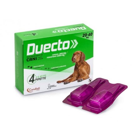 Duecto Spot On 4 Pipette Cani 20/40kg