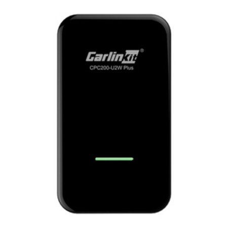 Carlinkit U2W Plus trådløs adapter Apple Carplay (sort)