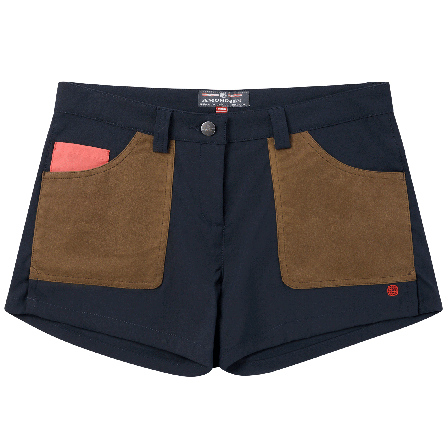Amundsen 3Incher Field Shorts Womens Faded Navy/Tan