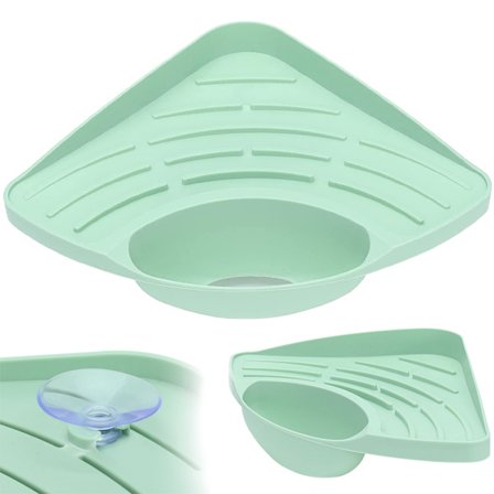 Diskbänk / Diskho Hållare för Svamp & Städprodukter