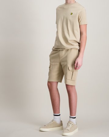 Lyle & Scott Cargo Sweat Short Beige Shorts Garçon - Kids Brand Store