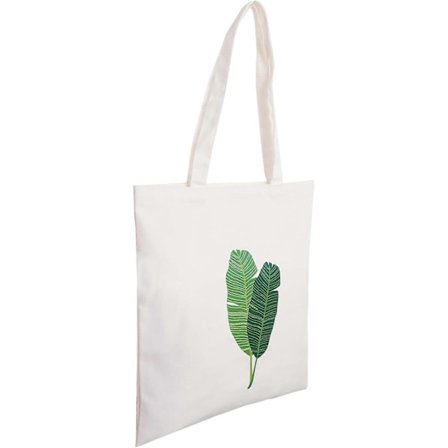 Canvas Tote Bag for Kvinner Canvasveske med Glidelåslommer Robust Gjenbrukbar Tote Bag Stor Skulderveske Hvit