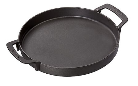 Wok i emaljert støpejern