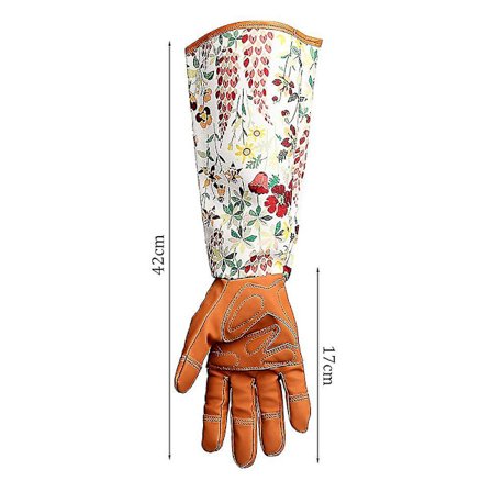 Trädgårdshandskar med presentförpackning, taggfasta trädgårdshandskar, ovanliga presenter till kvinnor, 1 par