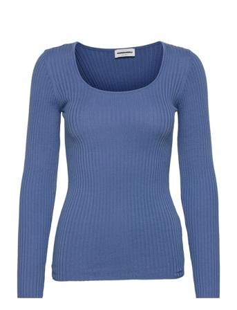 Alaani Crewneck Villapaita Sininen ARMEDANGELS