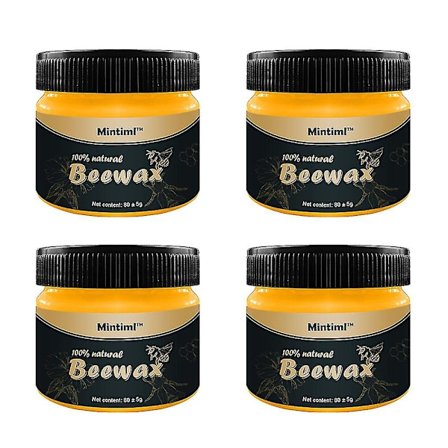 HKK 4 stk bivoksvedlikeholdsvoks trepolering bivoks bivoks trepolish trevedlikeholdsvoks møbelpleie bivoks