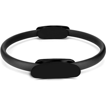 Pilates Ring Yoga Fitness Magic Circle Full Body Training Svart