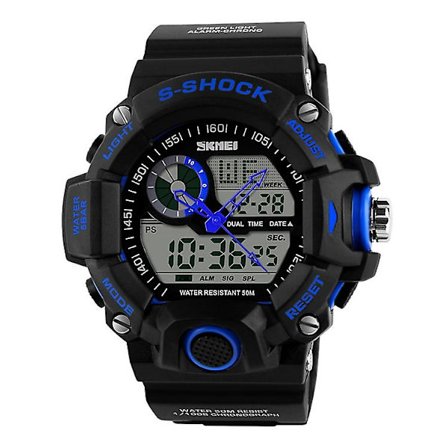 Skmei 1029 Men Outdoor Waterproof Luminous Electronic Watch