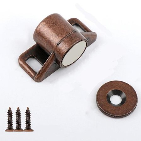 Kaapin oven lukitus Huonekalujen oven tulppa PUNAINEN PRONSSI PUNAINEN PRONSSI