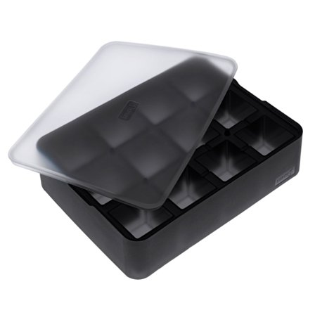 Lurch Isbitform for isterninger, 4x4 cm' - 'Sort/transparent