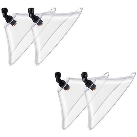 4 Pak Vindtæt Sprayhætte Dyse Højtryks Atomiseringsdyse Punktsprayhætte med Dyse Sprøjte Haveredskaber