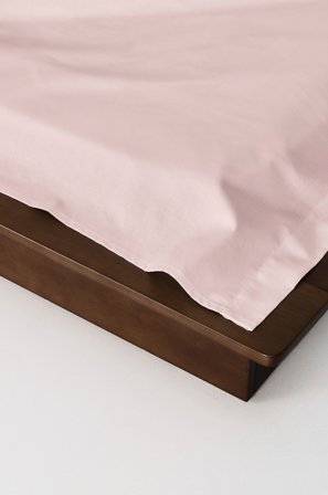 Jotex - Percale Laken Økologisk Pudderrosa - ZACK - Kjøp Laken hos Jotex