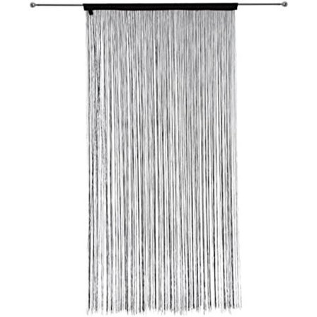 Interiørdesigner - Guopo Wire gardin 90x200cm Svart - Perfet