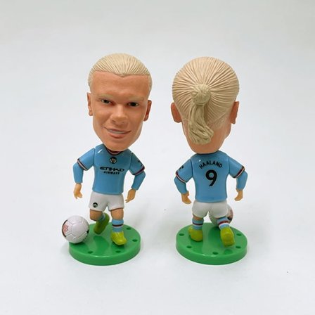 Real Madrid Paris Doll Ornament Modell Dekoration för Skrivbord