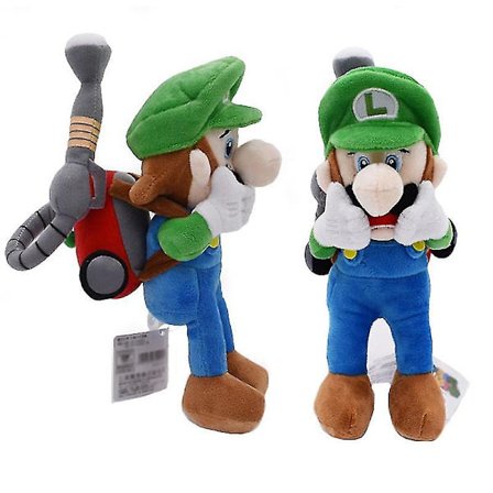 18cm Kawaii Luigi Pehmolelu Mansion 2 Luigi Pehmolelut Pehmeä Täytetty Nukkea Plushie Lelut