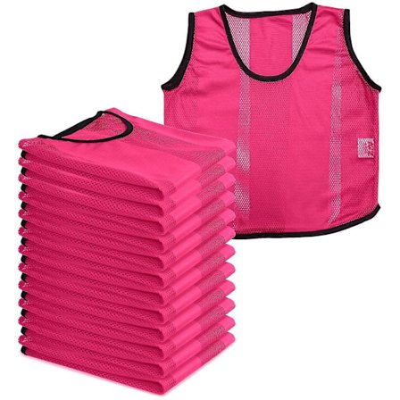 A2Z 12-pakning Sportsnettvester Komfortable under fotball, rugby og andre idretter for barn/voksne