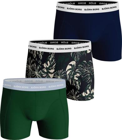 Björn Borg Essential Boxer 3P Men undergarment Blue S