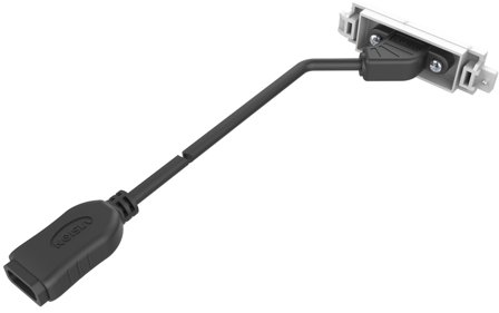 VISION TechConnect 3 HDMI module - påknipsbar mulighetsmodulfrontplate