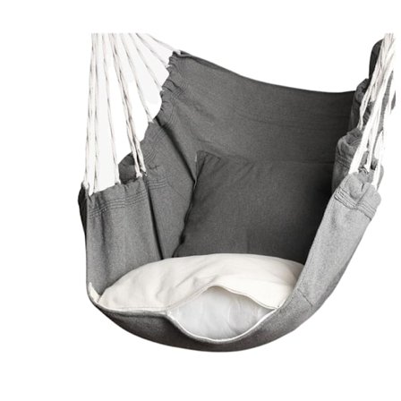 Hængestol studenterkollegie kollegie udendørs hængekøje, grå