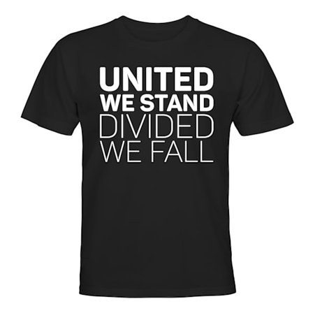 United We Stand - T-SHIRT - HERR