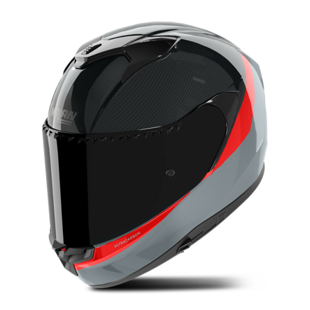 Integral Nolan X-904 Ultra Carbon Verniciatura Grau/Rot Matt S