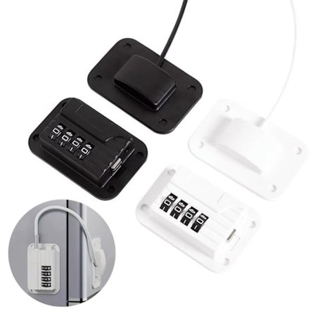 Barnesikker sperreanordning - Sikkerhetslås for vinduer med kodelås 2-pakning