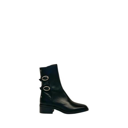 Vanessa Bruno, Jodhpur Style Flat Boots Czarny, Kobieta, Rozmiar: 36 EU