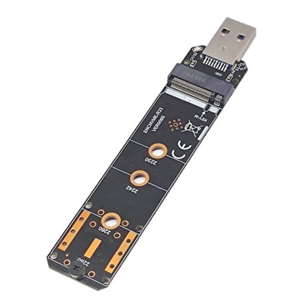 USB 3.1 Muunninkortinlukija-adapterikortti NVME SATA Kaksoisprotokolla M.2:lle (FMY)