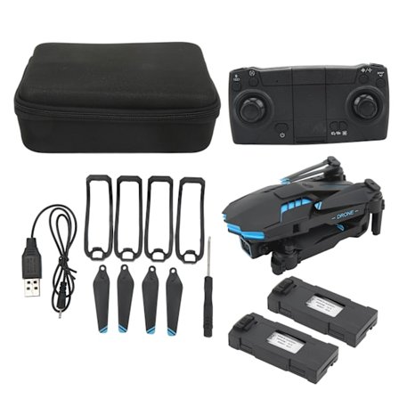 X6 Drone 4K Dobbelt Kamera HD Luftfoto Drone Optisk Flytposisjonering 3-veis Hindring Unngåelse RC Quadcopter Dobbelt Batteri