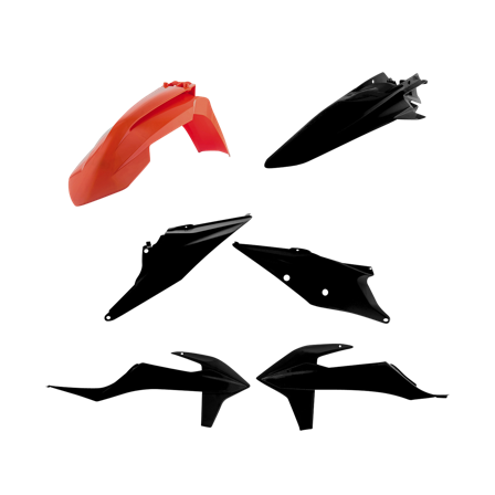 Kit Plastiche Acerbis Nero-Arancio - KTM 150 XC-W 2020-2020
