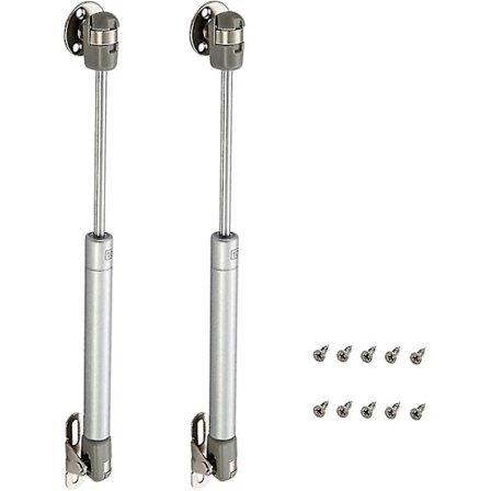 Set med 2 gasfjädrar för kök och möbler 100 N för möbler Skåpsgångjärn Dämparm