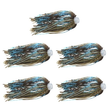 Silikon Jig Kjolar Fiske Lockbete Kjolar för Spinnerbaits Bass Buzzbaits Fiske Jigs Craw Jig Trailers Bass Jig Kjolar
