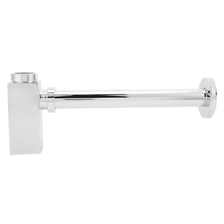 Koppar Handfat Avloppsrör Vattenlås Avloppssats för Badrum och Köksbeslag