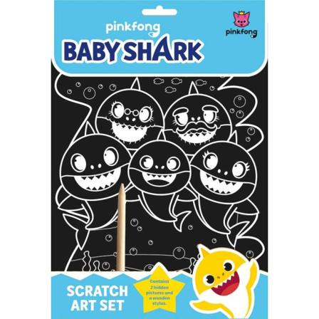 Baby Shark Pysselpaket Med Skrap Hajarna
