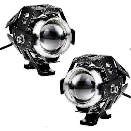 2st 125w Motorcykel Strålkastare Led Extraljus Motorcykel Främre Strålkastare Anti-dimma Spotlight Motorcykel Led Spotlight 3000lm U5 Vattentät För M