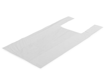 Polynova Shoppingkasse med handtag vit 500/fp - Lyreco - Emballage och lagerutrustning - Bärkassar och Påsar - Bärkasse - Hängsel