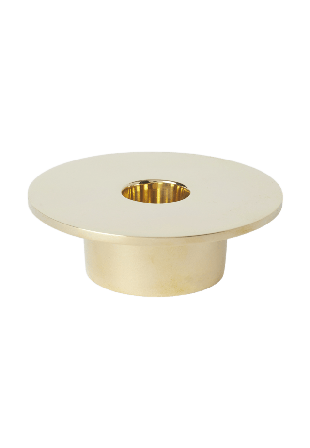 MANO ATELIER Ljusstake i mässing kronljus Ljus & ljusstakar Guld ONESIZE