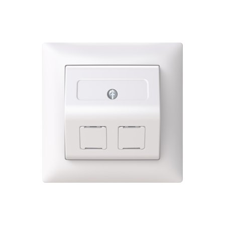 ABB Saga FOTJ6208.05-916 Datarasia 2xCAT6 UTP, Tietokoneet & internet