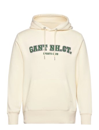 GANT Graphic Sweat Hoodie - Cream - L