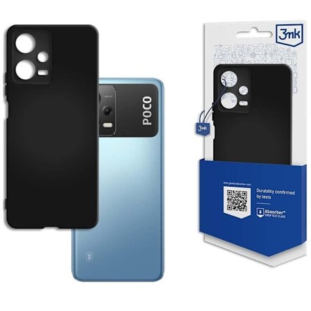 Poco X5 5G - 3mk Matt Case black