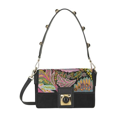 Etro, Shoulder Bags Czarny, Kobieta, Rozmiar: ONE Size