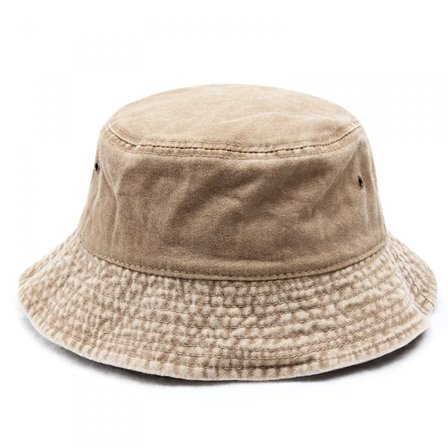 Denim Bucket Hat Unisex Solhatt Bred Brätte Bucket Hat Herr Dam