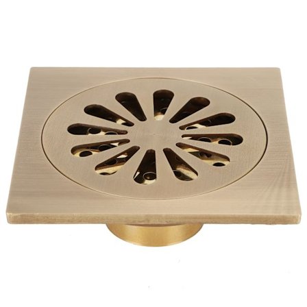 Antik Koppar Golvbrunn Set i Europeisk Stil