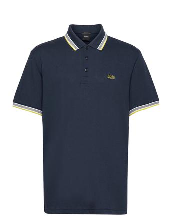 Paddy Polos Short-sleeved Blå BOSS