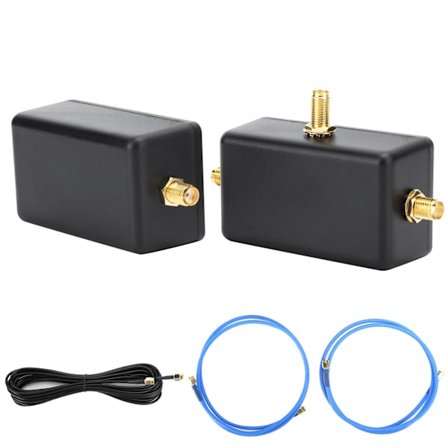 Magnetisk Loop Antenne HF VHF Bærbar Passiv Plastikkabinet