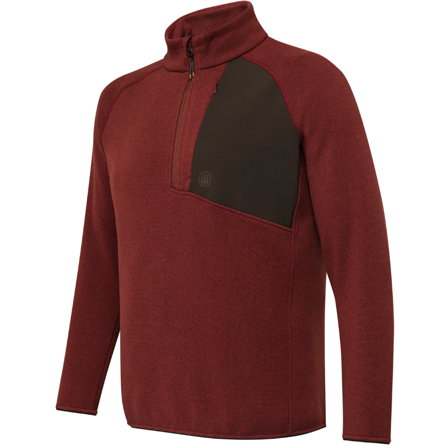 Beretta M's Abisko Half Zip Fleece Madder Brown