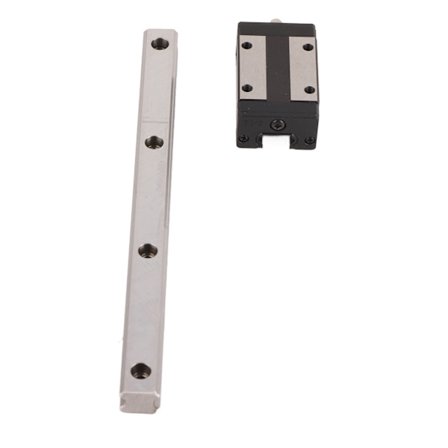Lineær Guide Skinne Lager Slider Kit Stålblokk for 3D-skrivere CNC-deler 200mm