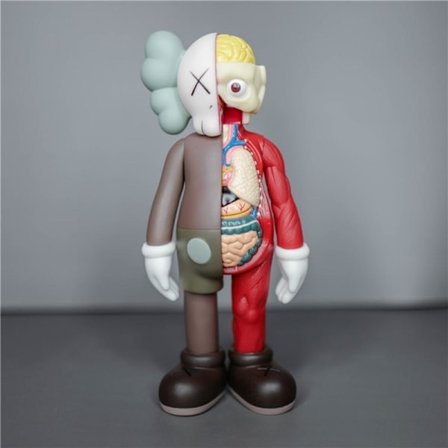 8" Kaws-figurer, trendy samlerobjekter, dukkelegetøj, borddekoration, fejrede ornamenter, gave
