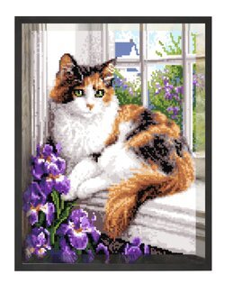 Diamond Painting Katze - Art City